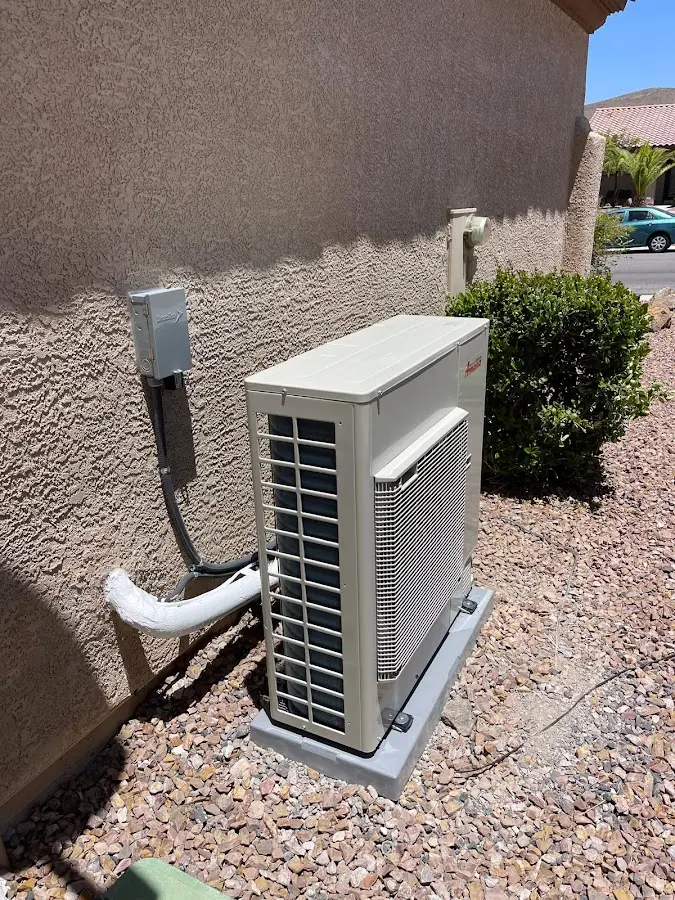 Residential air conditioning condenser unit in Wylie